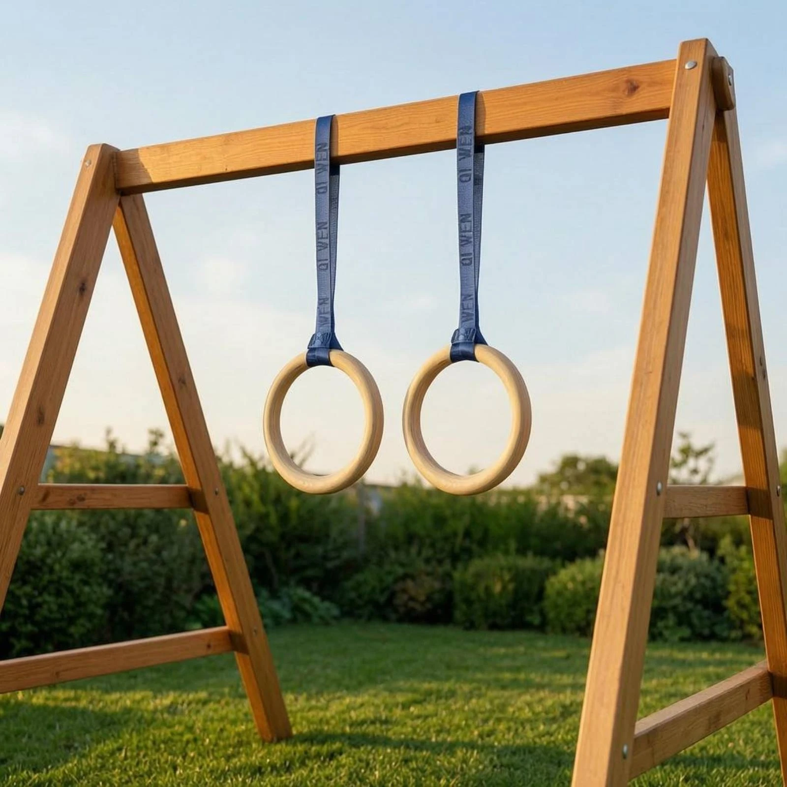 Wooden Gym Rings Woven Strapping Wood Gym Rings Exercise Gear
Wooden Gym Rings Woven Strapping Wood Gym Rings Exercise Gear