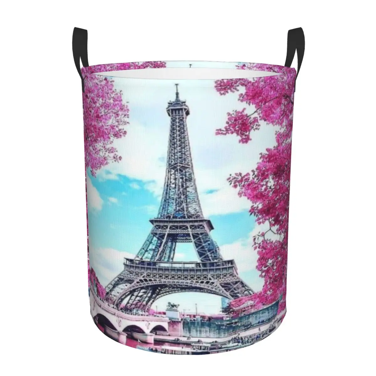 Складная корзина для белья с цветочным узором и романтическим пейзажем Эйфелевой башни в Париже, для хранения детских игрушек
Складная корзина для белья с цветочным узором и романтическим пейзажем Эйфелевой башни в Париже, для хранения детских игрушек