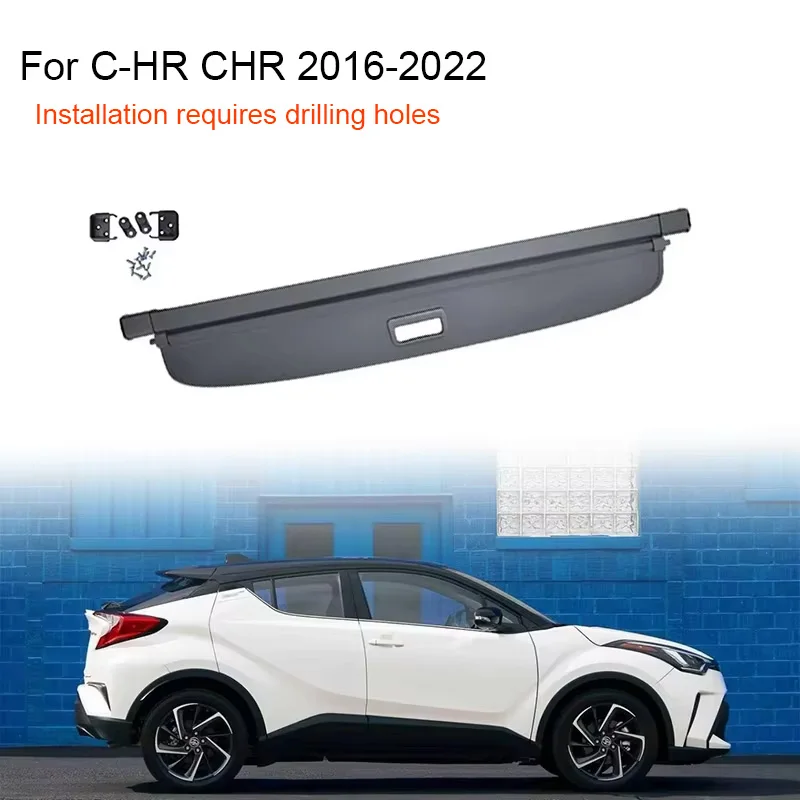 Trunk Curtain Cover Organizer For Toyota C-HR CHR 2016-2022 SUV Rear Rack Partition Shelter Shield Shade Luggage Cargo Storage
Trunk Curtain Cover Organizer For Toyota C-HR CHR 2016-2022 SUV Rear Rack Partition Shelter Shield Shade Luggage Cargo Storage