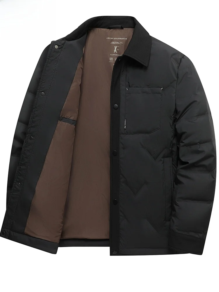 Мужская легкая пуховая куртка TUCANO: повседневная, стильная, универсальная, с воротником, водонепроницаемая, теплая, мягкая, комфортная
Мужская легкая пуховая куртка TUCANO: повседневная, стильная, универсальная, с воротником, водонепроницаемая, теплая, мягкая, комфортная