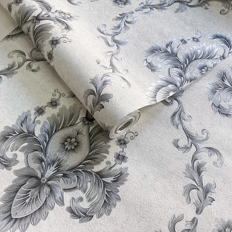 Vintage Baroque Flower Wallpaper Roll European Waterproof 3D Embossed Damask Wall Mural for Villa Restaurant Hotel Wall Decor
Vintage Baroque Flower Wallpaper Roll European Waterproof 3D Embossed Damask Wall Mural for Villa Restaurant Hotel Wall Decor