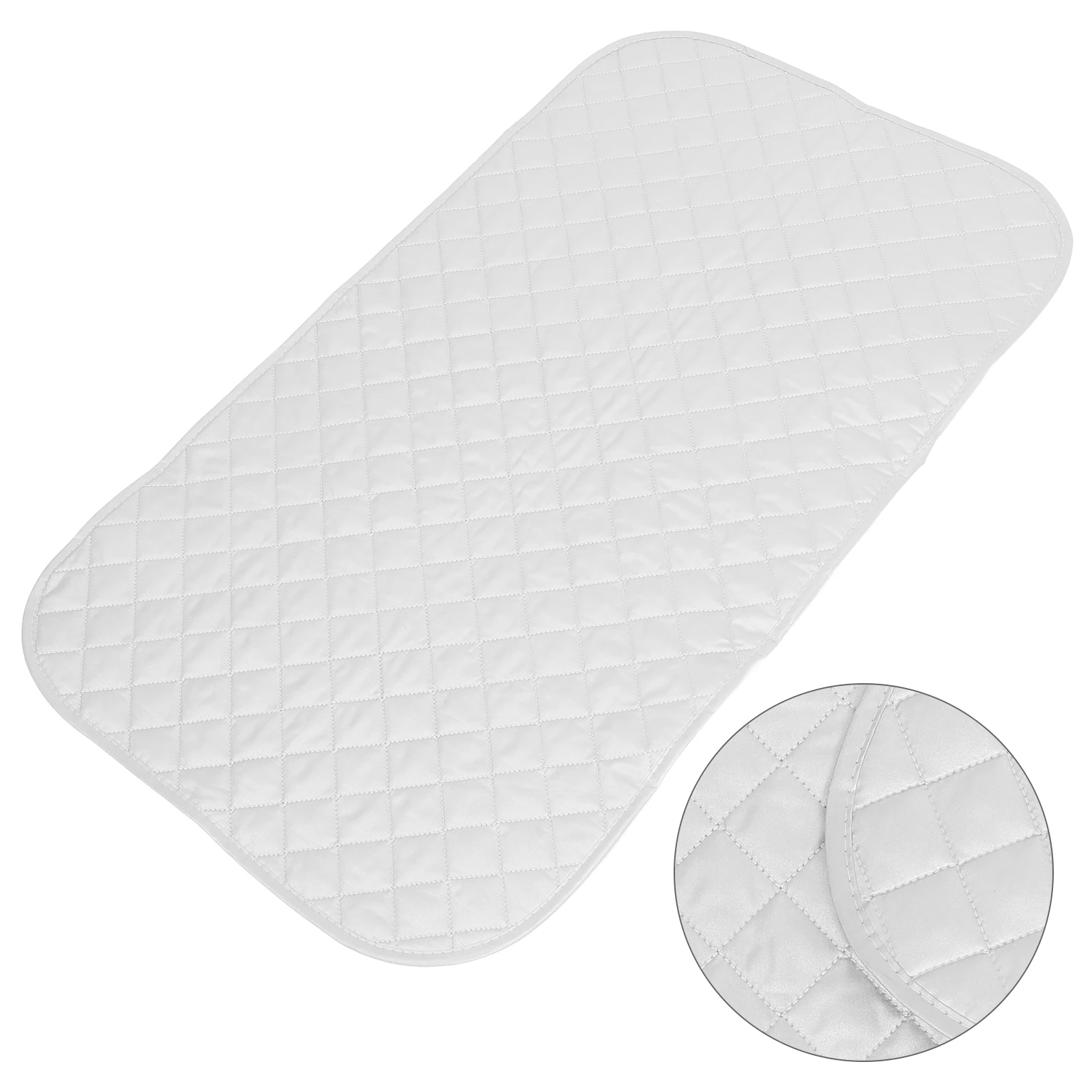 45x85cm Ironing Mat Silver Coated Pure Cotton Heat Resistant Non Slip Portable Ironing Board Padding for Table Top Travel Use
45x85cm Ironing Mat Silver Coated Pure Cotton Heat Resistant Non Slip Portable Ironing Board Padding for Table Top Travel Use