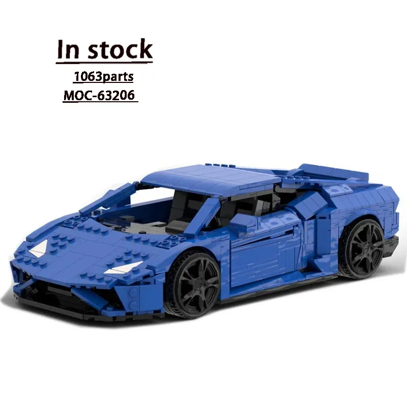 MOC-63206, синий новый суперкар, гоночный строительный блок, модель 1033, детали MOC, креативные строительные блоки для мальчиков и детей на день рождения, игрушка в подарок
MOC-63206, синий новый суперкар, гоночный строительный блок, модель 1033, детали MOC, креативные строительные блоки для мальчиков и детей на день рождения, игрушка в подарок