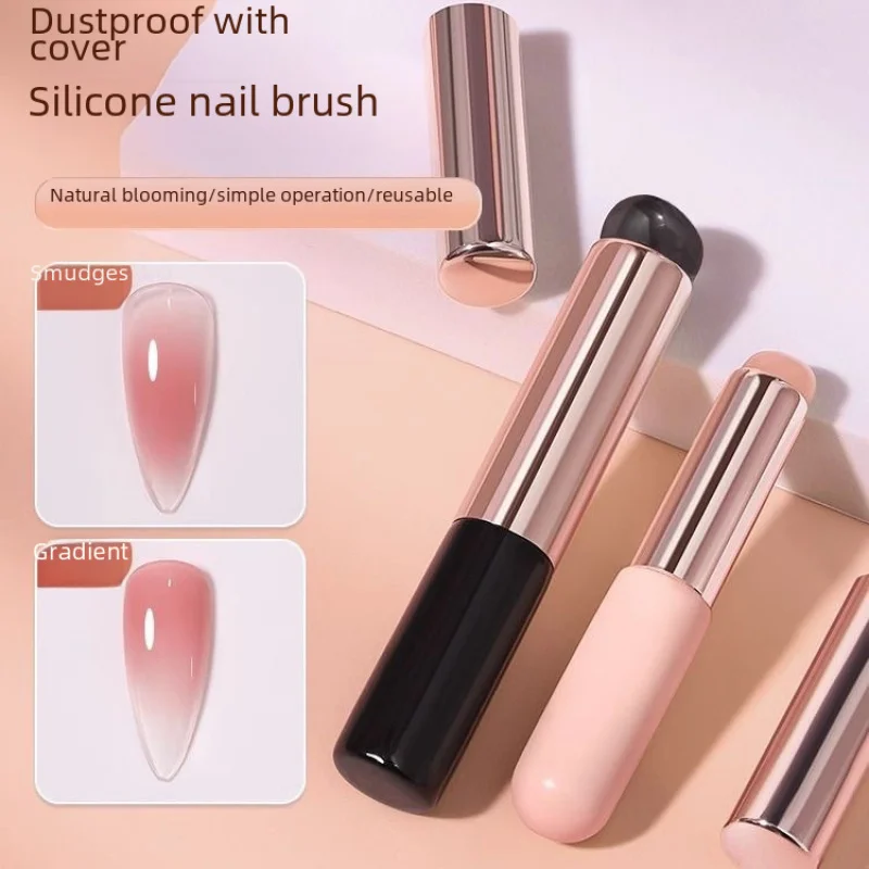 Qelastic brush silicone lip brush with lid lip brush blending brush portable models makeup brush
Qelastic brush silicone lip brush with lid lip brush blending brush portable models makeup brush