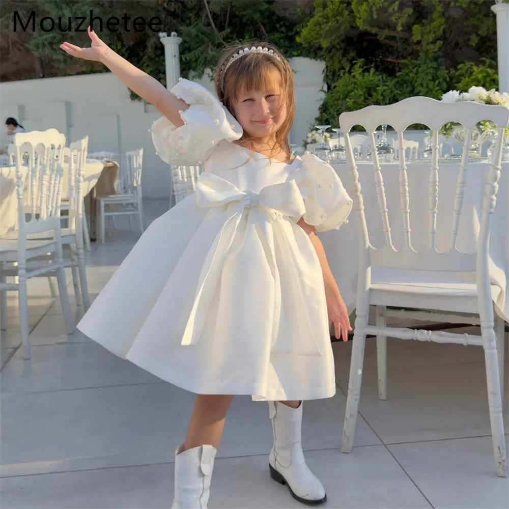 Mouzhetee A-Line Bow Pearls Birthday Dresses Wedding Party Dress for Kids Flowers Girls Prom Gowns Customized 2026
Mouzhetee A-Line Bow Pearls Birthday Dresses Wedding Party Dress for Kids Flowers Girls Prom Gowns Customized 2026