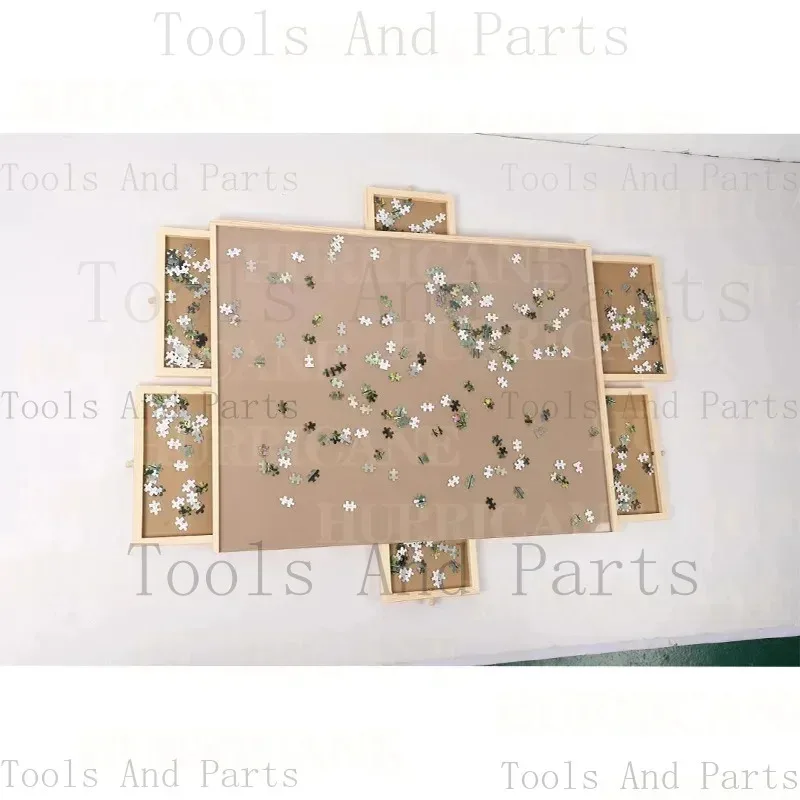 Wooden Puzzle Table Portable With Drawer Storage Rotatable Sorting Table
Wooden Puzzle Table Portable With Drawer Storage Rotatable Sorting Table