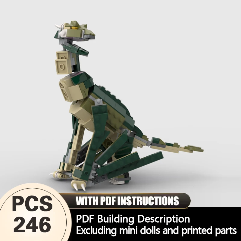 Creators Animal Series Model MOC Building Bricks Magnadrakon Modular Technology Gifts Holiday Assemble Children Toys Suit
Creators Animal Series Model MOC Building Bricks Magnadrakon Modular Technology Gifts Holiday Assemble Children Toys Suit