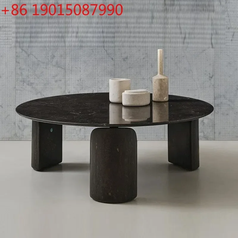 Italian minimalist living room coffee table Internet celebrity wabi-sabi style medieval low table Nordic modern black round
Italian minimalist living room coffee table Internet celebrity wabi-sabi style medieval low table Nordic modern black round
