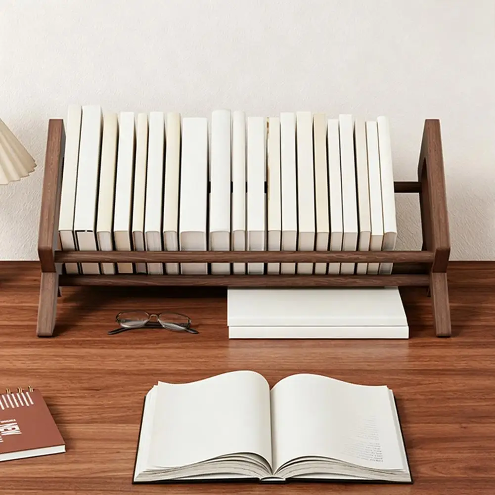 Solid Wood Bookshelf, Desktop Book Rack with Triangular Support, Tilted Design Book Display Stand, Simple Book Storage Rack for
Solid Wood Bookshelf, Desktop Book Rack with Triangular Support, Tilted Design Book Display Stand, Simple Book Storage Rack for