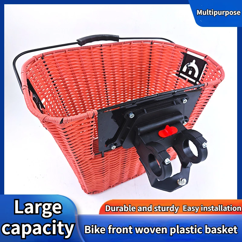 Large Capacity Quick Dismantling Woven Multipurpose Bicycle Retro Basket for Carrying Pets Vegetable Basket
Large Capacity Quick Dismantling Woven Multipurpose Bicycle Retro Basket for Carrying Pets Vegetable Basket