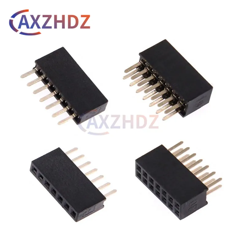 10PCS 1.27mm Female Header PCB Connector 2P 3P 4P 5P 6P 7P 8P 9P 10P 12P 14P 15P 16P 20P 25P 30P 40P 50Pin Single Double Row
10PCS 1.27mm Female Header PCB Connector 2P 3P 4P 5P 6P 7P 8P 9P 10P 12P 14P 15P 16P 20P 25P 30P 40P 50Pin Single Double Row