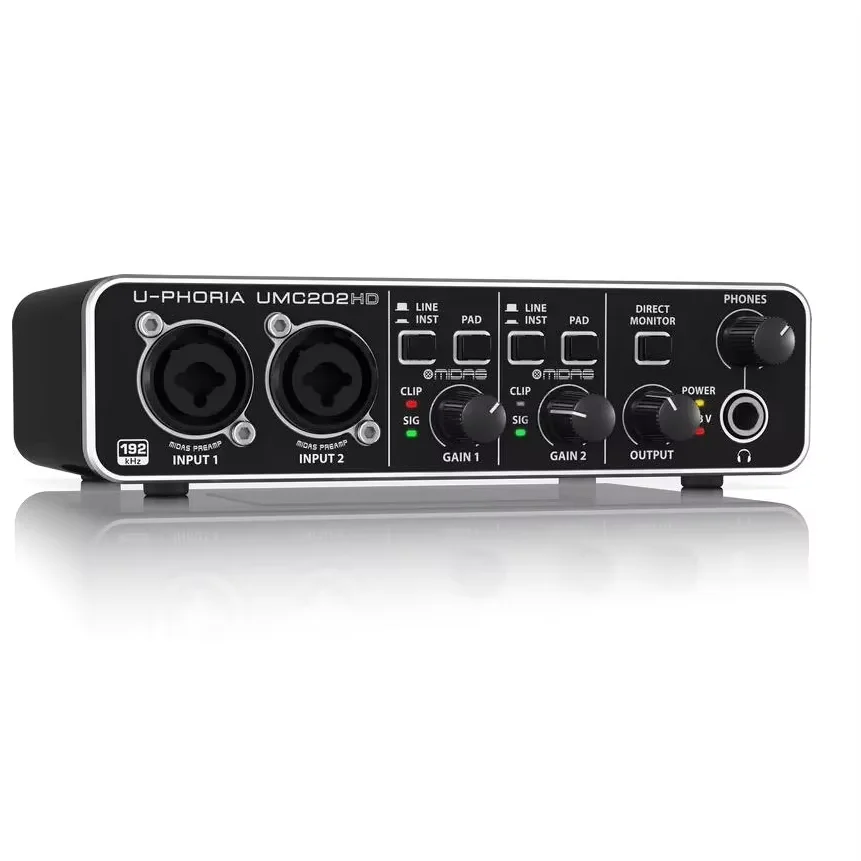 2025 hot sale Gui-tar Recording External USB Sound Card Special Audio Interface for Internet Celebrity Live Broadcast UMC202HD
2025 hot sale Gui-tar Recording External USB Sound Card Special Audio Interface for Internet Celebrity Live Broadcast UMC202HD