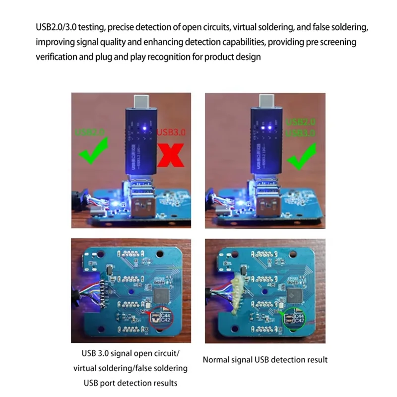 Тестер интерфейса USB3.2, 10 Гбит/с, концентратор QC, док-станция Type-C, функция USB-порта, быстрый тест, тест напряжения, бесплатный драйвер-N33R 
Тестер интерфейса USB3.2, 10 Гбит/с, концентратор QC, док-станция Type-C, функция USB-порта, быстрый тест, тест напряжения, бесплатный драйвер-N33R