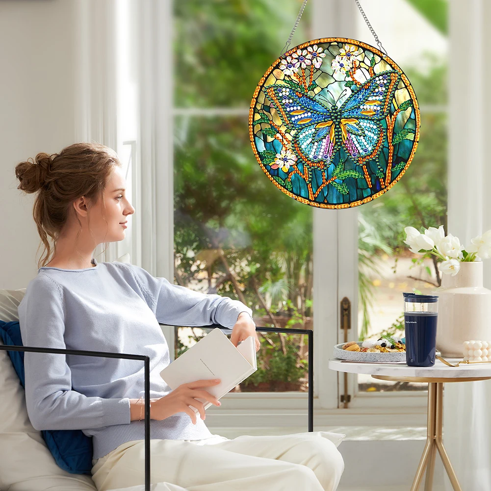 2pcs Butterfly Theme 2D Flat DIY Diamond Art Pendant Wall Decor for Home&Window
2pcs Butterfly Theme 2D Flat DIY Diamond Art Pendant Wall Decor for Home&Window