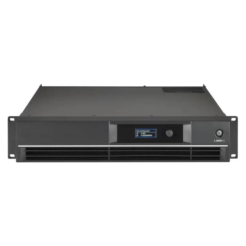 2025L2800FD Professional DSP 2x1400W Power Amplifier Dual Audio Amplifier for Live/Mobile Performance
2025L2800FD Professional DSP 2x1400W Power Amplifier Dual Audio Amplifier for Live/Mobile Performance