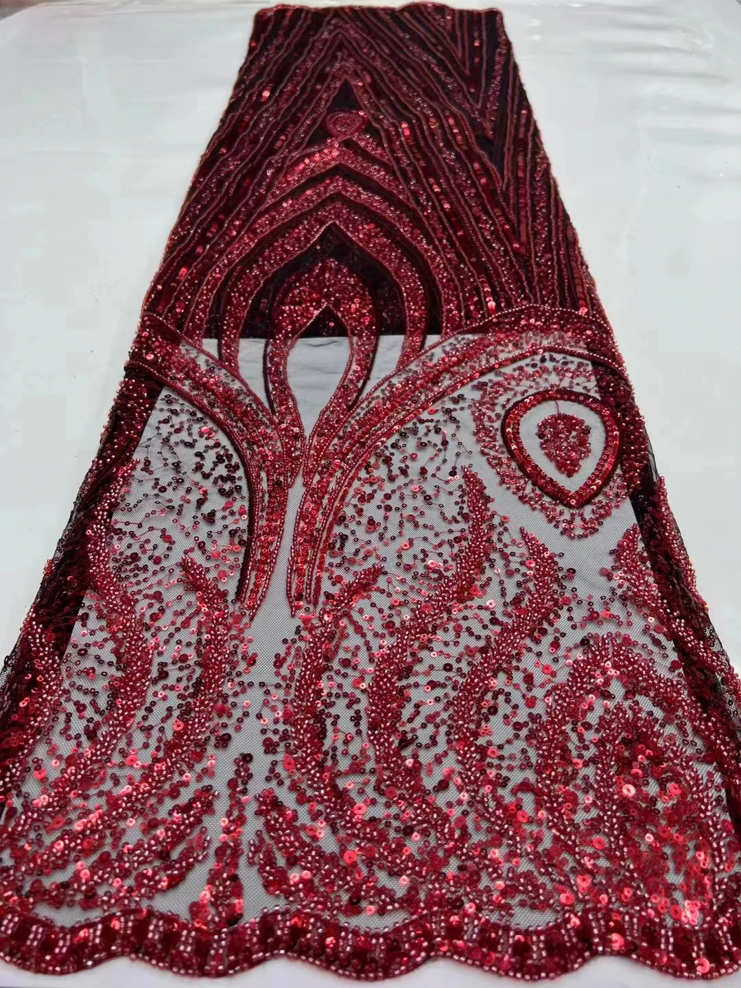 Nigerian Sequins Lace Fabrics 2023 High Quality African Lace Fabric For Wedding Dress Tube Beads French Tulle Lace Material Dx
Nigerian Sequins Lace Fabrics 2023 High Quality African Lace Fabric For Wedding Dress Tube Beads French Tulle Lace Material Dx