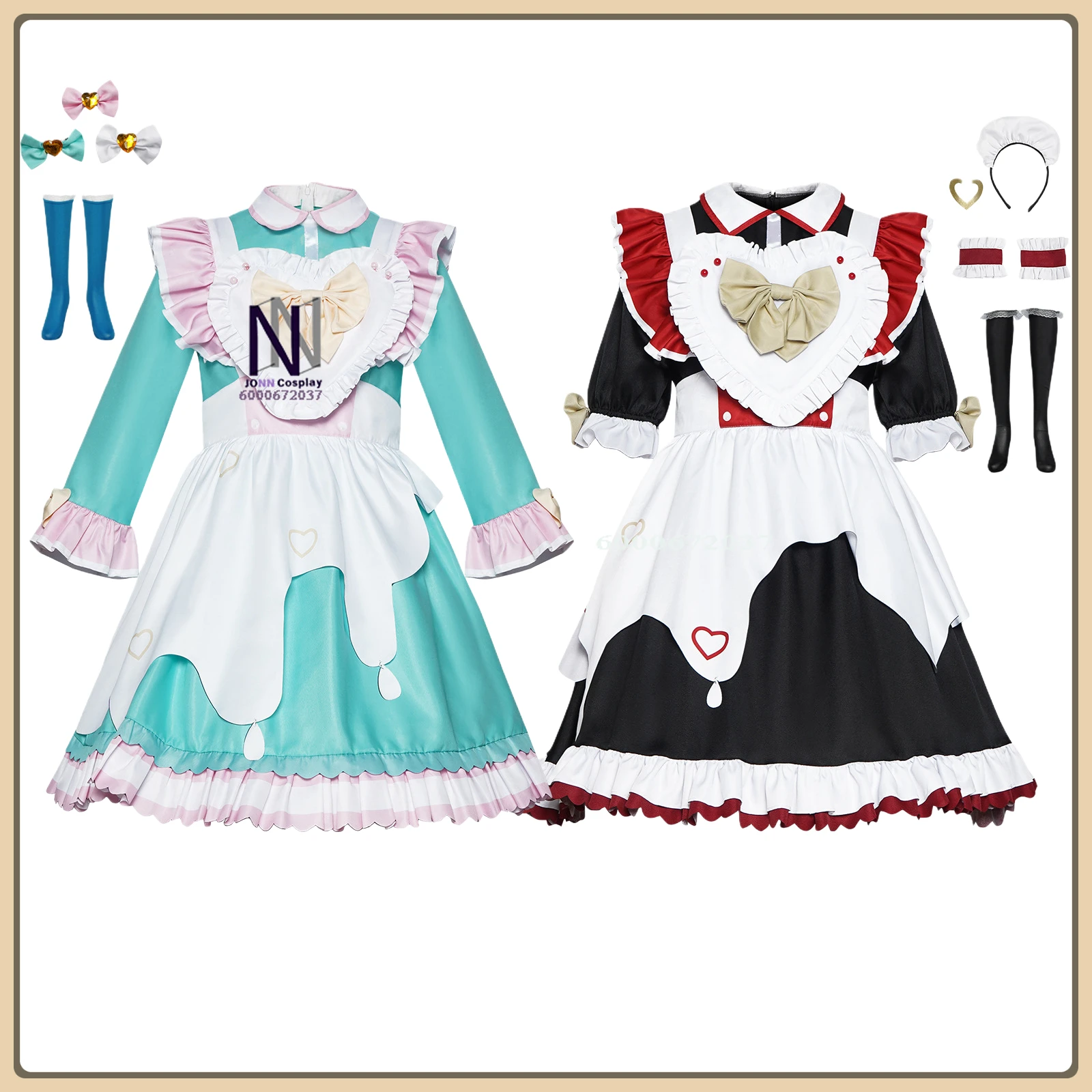 Ame/Cho-Ten-chan Cosplay Costume Cute Lolita Style Maid Outfit Full Set High Quality Anime Outfit Comic Con Party (Female Adult)
Ame/Cho-Ten-chan Cosplay Costume Cute Lolita Style Maid Outfit Full Set High Quality Anime Outfit Comic Con Party (Female Adult)