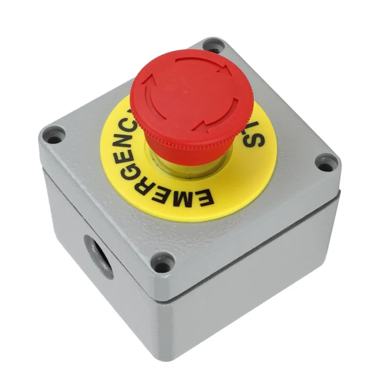 Switch Box 1 Button Emergency Stop Control Operation Box IP66 Dustproof Waterproof 80x75x6080x75x60
Switch Box 1 Button Emergency Stop Control Operation Box IP66 Dustproof Waterproof 80x75x6080x75x60