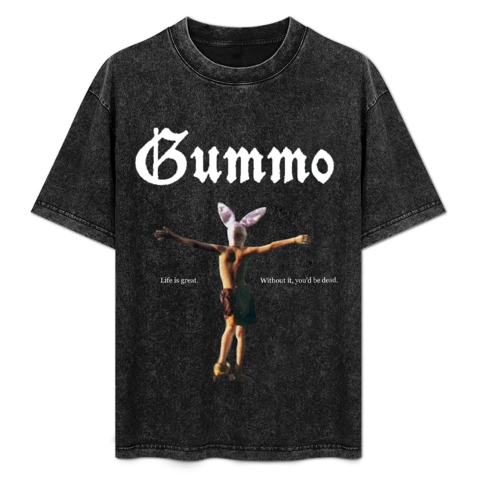 Gummo Bunny Boy T-Shirt Casual Daily Wear Short Sleeve Top
Gummo Bunny Boy T-Shirt Casual Daily Wear Short Sleeve Top