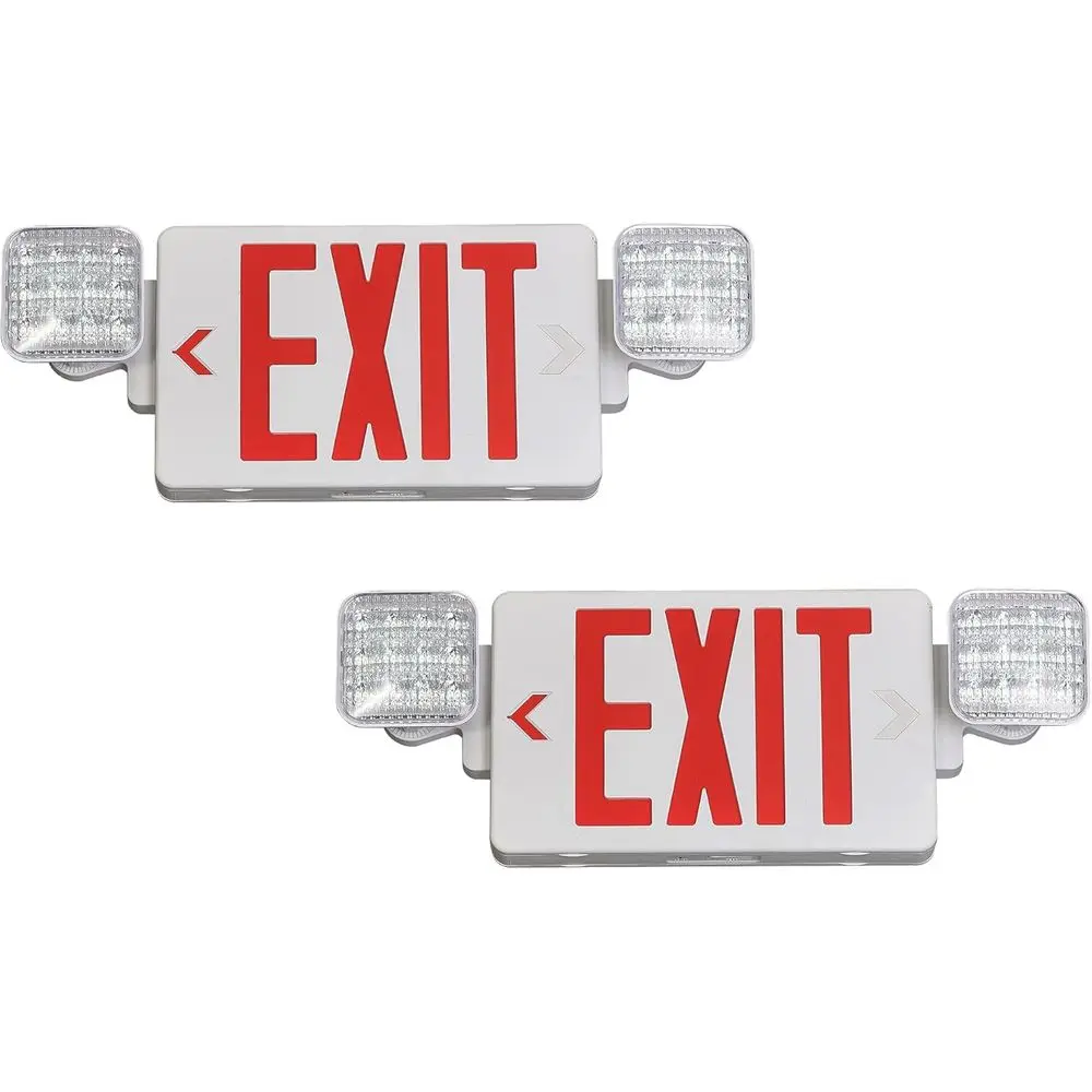 Красный знак аварийного выхода с подсветкой, светодиодный светильник с резервным питанием от батареи, сертифицирован UL, AC 120/277V, коммерческий комплект или для бизнеса - 2 штуки в упаковке
Красный знак аварийного выхода с подсветкой, светодиодный светильник с резервным питанием от батареи, сертифицирован UL, AC 120/277V, коммерческий комплект или для бизнеса - 2 штуки в упаковке