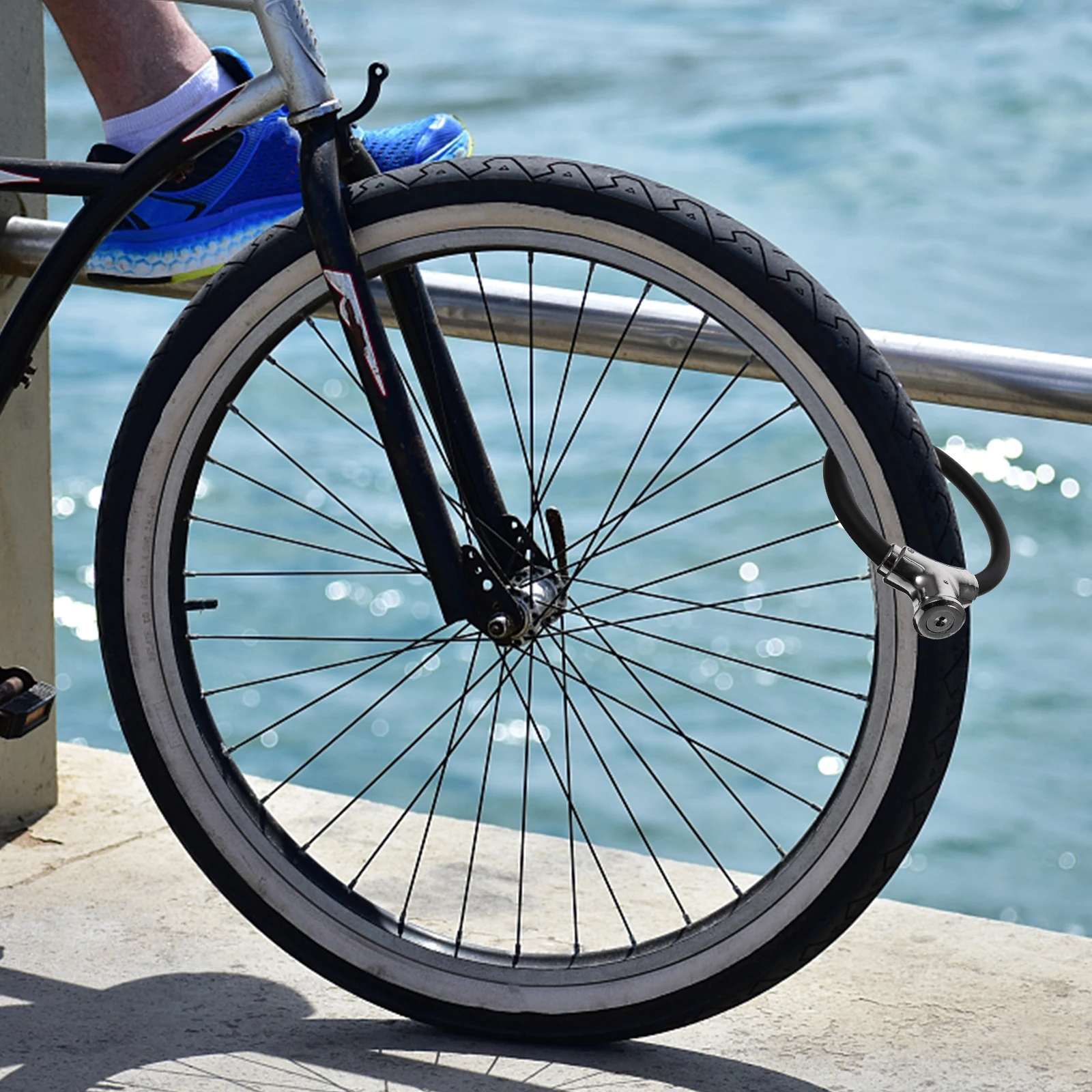 1Set Bike Chain Lock Reliable Portable Safety Bike Lock Thickened Anti-Theft Outdoor Cycling Security Cut Proof Chain
1Set Bike Chain Lock Reliable Portable Safety Bike Lock Thickened Anti-Theft Outdoor Cycling Security Cut Proof Chain