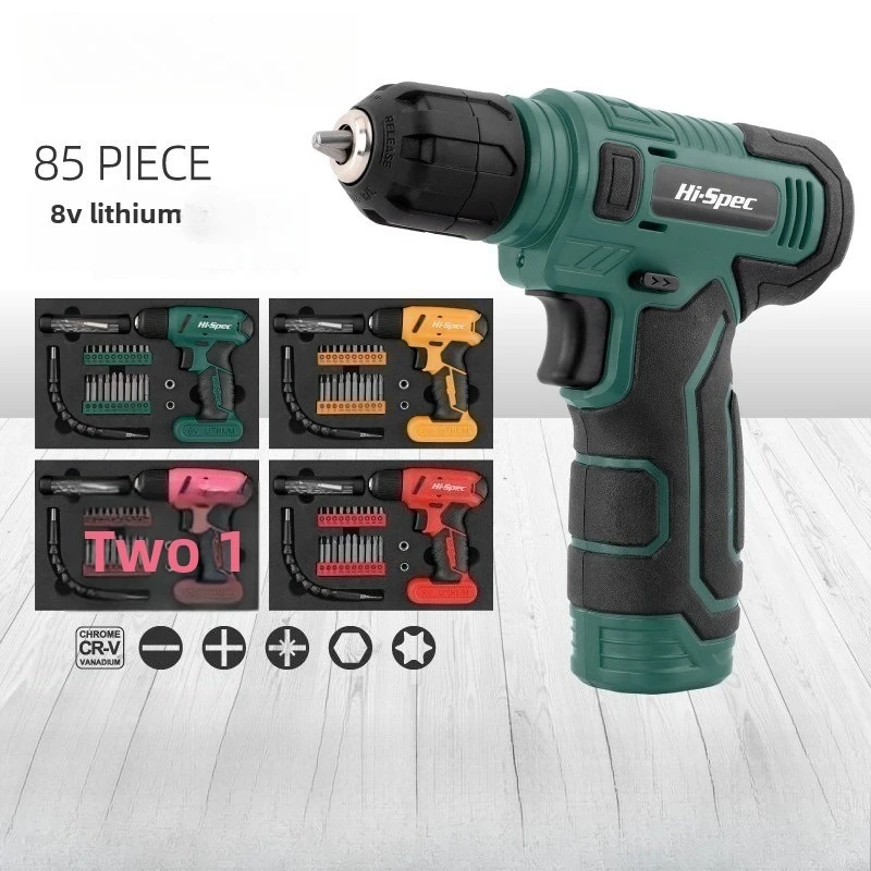 Multifunctional 8V lithium battery electric drill home decoration special tool rechargeable manual drill set electric tool
Multifunctional 8V lithium battery electric drill home decoration special tool rechargeable manual drill set electric tool