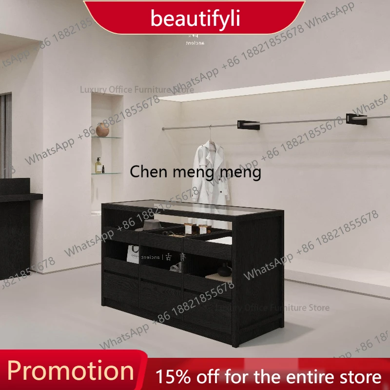 01A Nordic Retro Island Display Stand Modern Design Women's Store Ornament Display Cabinet Storage Rack Commercial Furniture
01A Nordic Retro Island Display Stand Modern Design Women's Store Ornament Display Cabinet Storage Rack Commercial Furniture