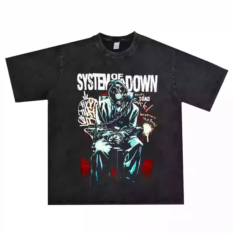 System of A Down Band T-shirt Cotton High Quality Soft Tee-shirt Mens Cartoon Graphic Tshirt Male Rock Music Streetwear Tees
System of A Down Band T-shirt Cotton High Quality Soft Tee-shirt Mens Cartoon Graphic Tshirt Male Rock Music Streetwear Tees