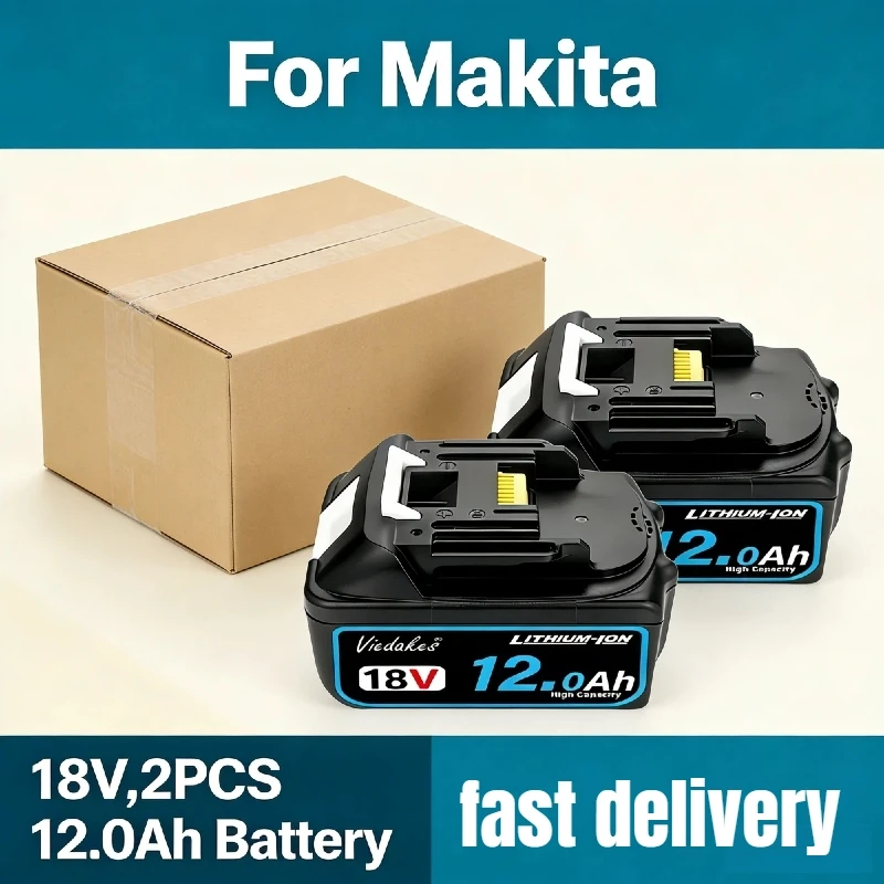 【super deal 】100% Original for Makita 18V Battery, for Makita BL1850 BL1840 BL1860 Battery, 12.0AH LI-ion Battery,Fast charger
【super deal 】100% Original for Makita 18V Battery, for Makita BL1850 BL1840 BL1860 Battery, 12.0AH LI-ion Battery,Fast charger