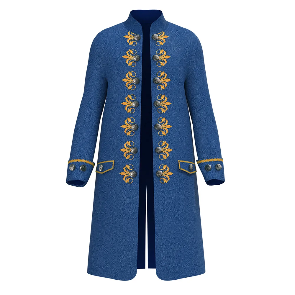 Multi Colors Single Breasted Halloween Costume Medieval Style Clothes for Men's Steampunk Retro Uniform Casaco Masculino
Multi Colors Single Breasted Halloween Costume Medieval Style Clothes for Men's Steampunk Retro Uniform Casaco Masculino