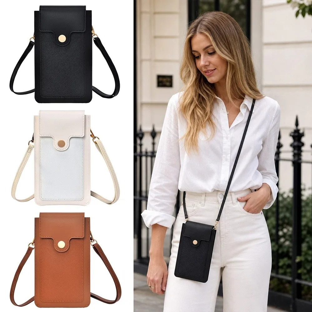 PU Leather Touch Screen Phone Bag Zipper Flap Wallet RFID Anti Theft Purse Large Capacity Multifunctional Shoulder Bag
PU Leather Touch Screen Phone Bag Zipper Flap Wallet RFID Anti Theft Purse Large Capacity Multifunctional Shoulder Bag