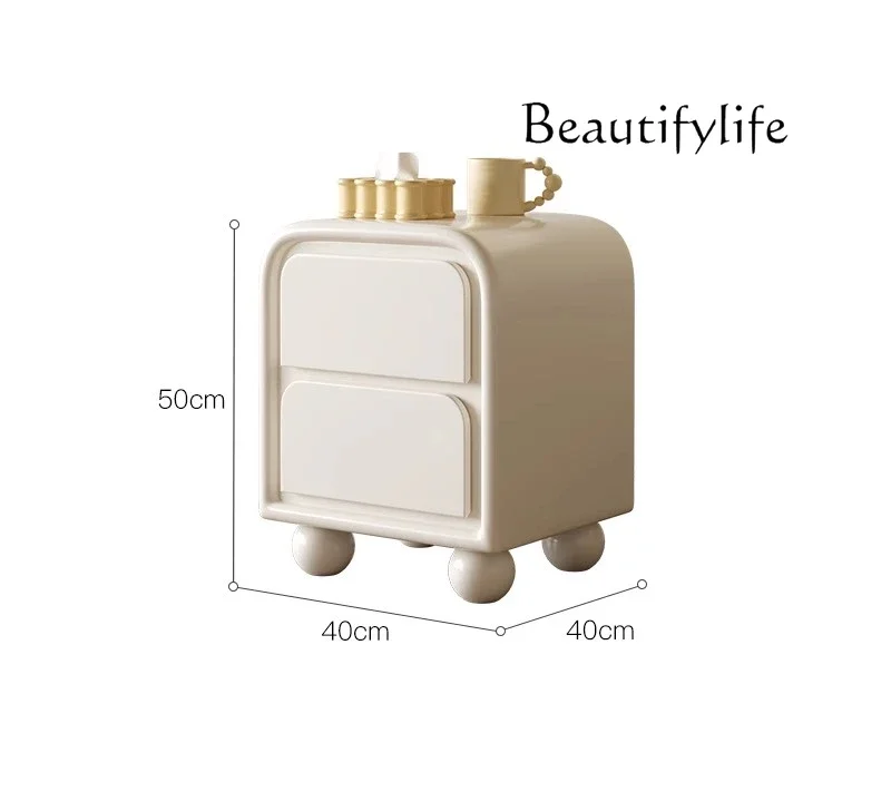 Cream wind bedside table Solid wood simple modern small bedside table Household bedroom bedside cabinet
Cream wind bedside table Solid wood simple modern small bedside table Household bedroom bedside cabinet