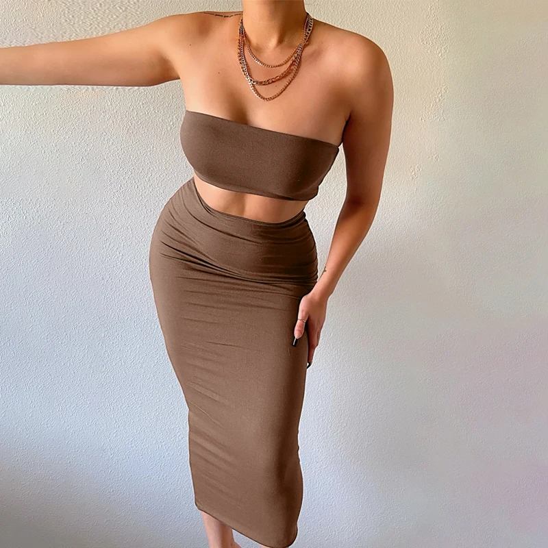 Women's Elegant 2-piece Sexy Hip Hugging Long Skirt with Exposed Navel Vest 2026 Summer Fashion Spicy Girl Casual Party Outfit
Women's Elegant 2-piece Sexy Hip Hugging Long Skirt with Exposed Navel Vest 2026 Summer Fashion Spicy Girl Casual Party Outfit
