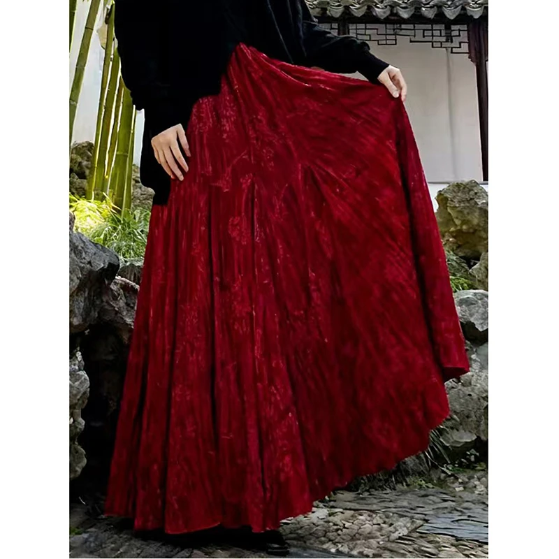 Новинка! Женская повседневная свободная юбка А-силуэта из вельвета на осень/зиму, универсальная, с высокой талией, длиной до щиколотки, модель T114
Новинка! Женская повседневная свободная юбка А-силуэта из вельвета на осень/зиму, универсальная, с высокой талией, длиной до щиколотки, модель T114