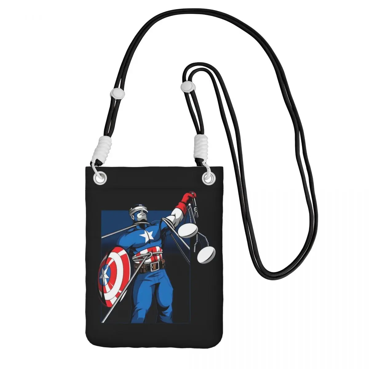 Custom Captain America Carry A Mobile Phone Bag Diagonally Men Women Fashion Superhero Mobile Phone Bag Hiking Phone Money Pouch
Custom Captain America Carry A Mobile Phone Bag Diagonally Men Women Fashion Superhero Mobile Phone Bag Hiking Phone Money Pouch