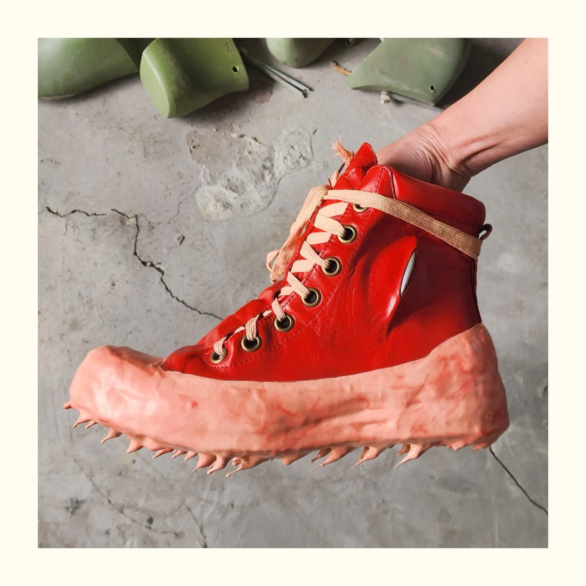 Remark Dark Vangue Custom Handcrafted Dissolve Lava Horsehide Retro Distressed Lightweight Titanium eyes Personalized Boots
Remark Dark Vangue Custom Handcrafted Dissolve Lava Horsehide Retro Distressed Lightweight Titanium eyes Personalized Boots