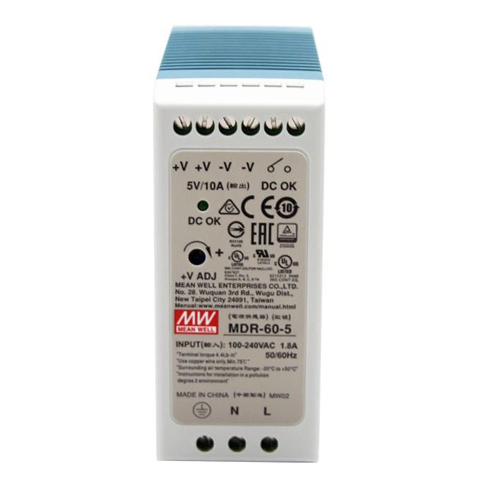 MDR-60-5 Power Supply Power Supply
MDR-60-5 Power Supply Power Supply