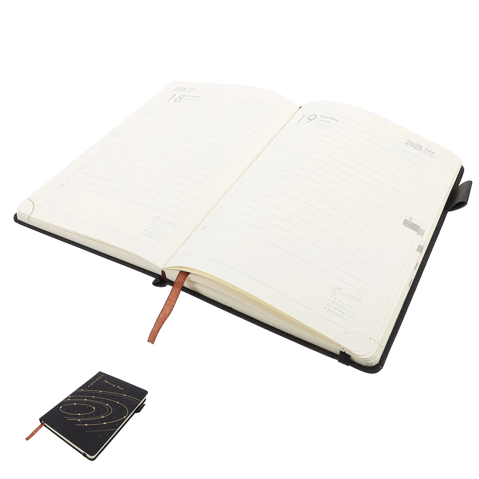 2025 Daily Planner Notebook Stylish Portable Schedule Book Office Agenda Notepad Organizer Writing Notebook Academic Planner
2025 Daily Planner Notebook Stylish Portable Schedule Book Office Agenda Notepad Organizer Writing Notebook Academic Planner