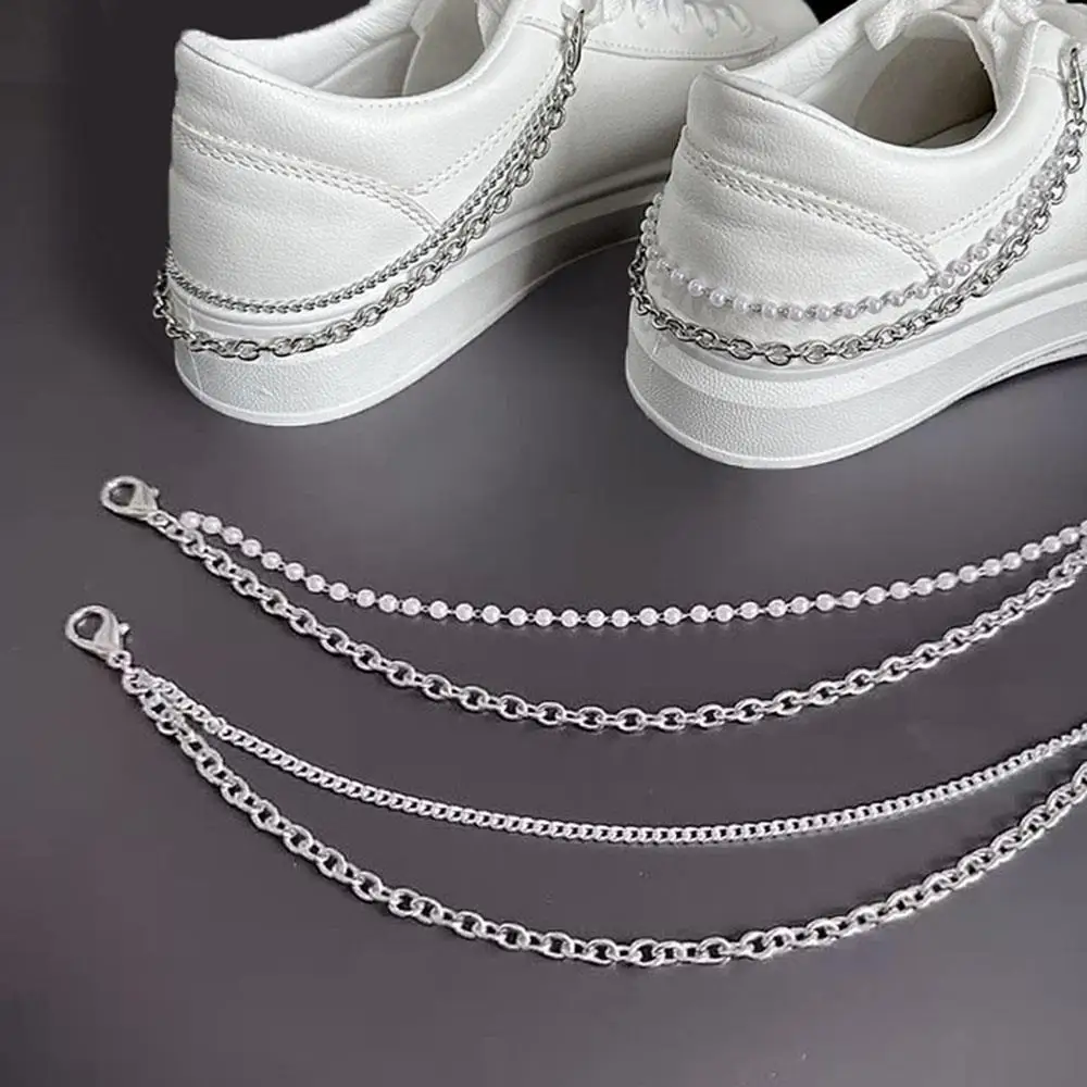 Double Layered Shoe Chains Sweet Jewelry Pearl Shoe Chain Star Love Shape Chain Trendy Punk Style DIY Charm Cute Shoe Accessorie
Double Layered Shoe Chains Sweet Jewelry Pearl Shoe Chain Star Love Shape Chain Trendy Punk Style DIY Charm Cute Shoe Accessorie