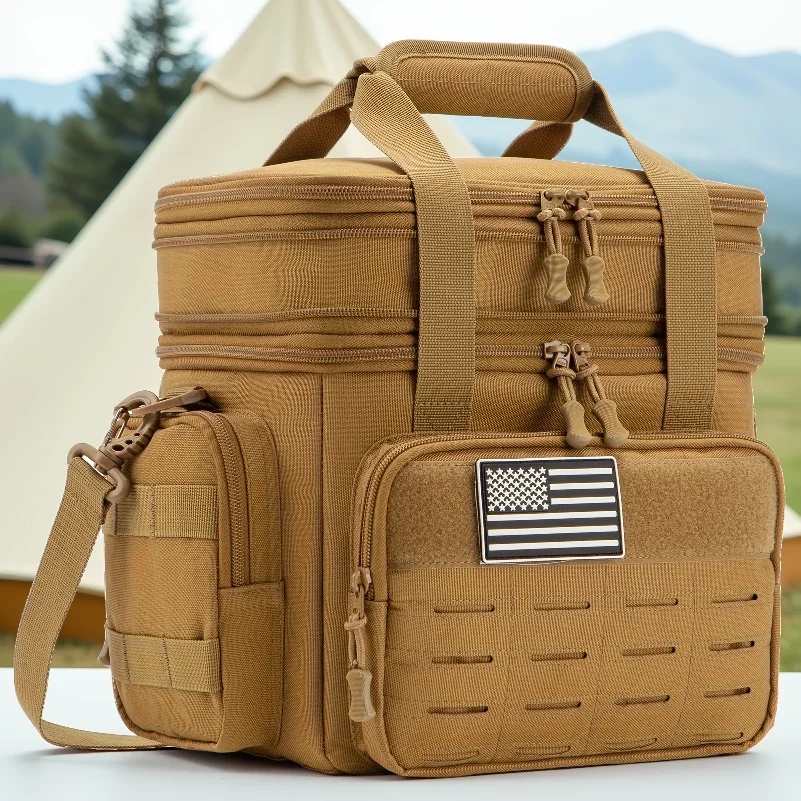 18L Insulated Cooler Bag Tactical Lunch Box for Men Expandable Work Camping Outdoor Picnic Heavy Duty Leakproof Thermal Bag
18L Insulated Cooler Bag Tactical Lunch Box for Men Expandable Work Camping Outdoor Picnic Heavy Duty Leakproof Thermal Bag