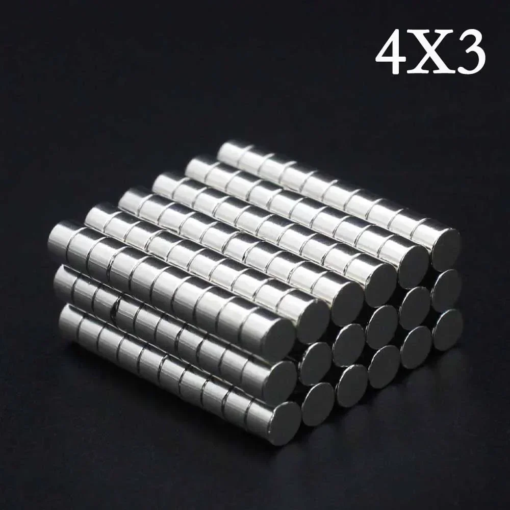 20/50/80/100/120 Pcs 4x3 Neodymium Magnet 4mm x 3mm N35 NdFeB Round Super Powerful Strong Permanent Magnetic imanes Disc
20/50/80/100/120 Pcs 4x3 Neodymium Magnet 4mm x 3mm N35 NdFeB Round Super Powerful Strong Permanent Magnetic imanes Disc