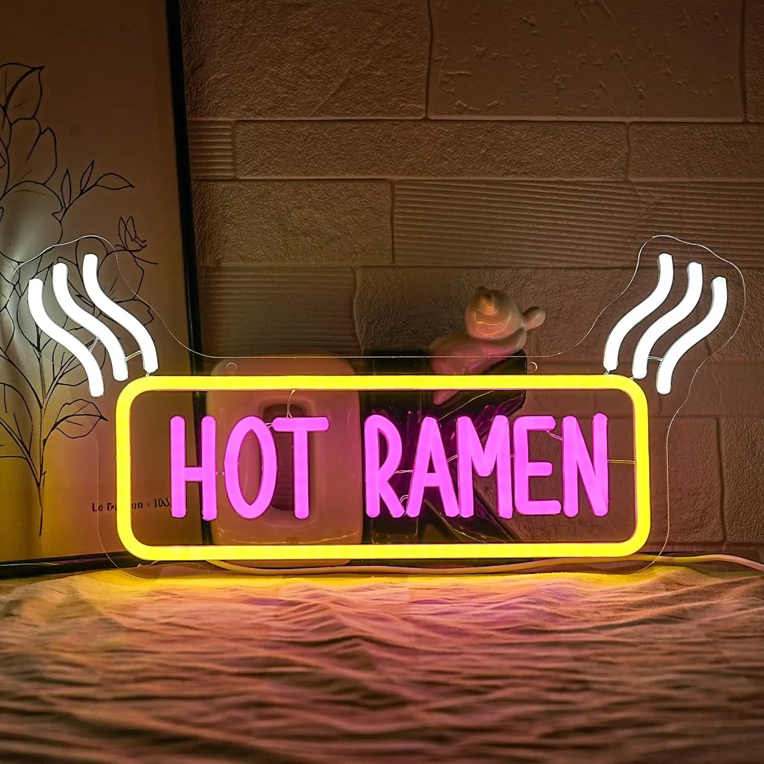 Hot Ramen Neon Sign USB Dimmable LED Neon Lights for Ramen Shop Restaurant Home Party Bar Kitchen Canteen Decor Signboard Light
Hot Ramen Neon Sign USB Dimmable LED Neon Lights for Ramen Shop Restaurant Home Party Bar Kitchen Canteen Decor Signboard Light