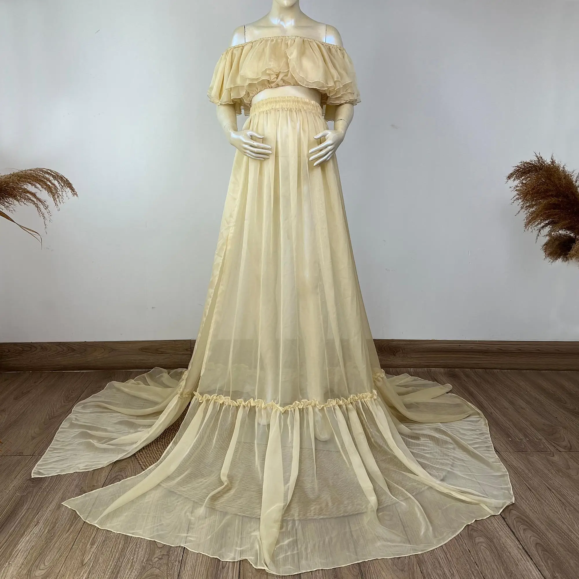 Платье Don & Judy для беременных, комплект из двух предметов, одежда с разрезом спереди, юбка с открытыми плечами, платье для фотосессии
Платье Don & Judy для беременных, комплект из двух предметов, одежда с разрезом спереди, юбка с открытыми плечами, платье для фотосессии