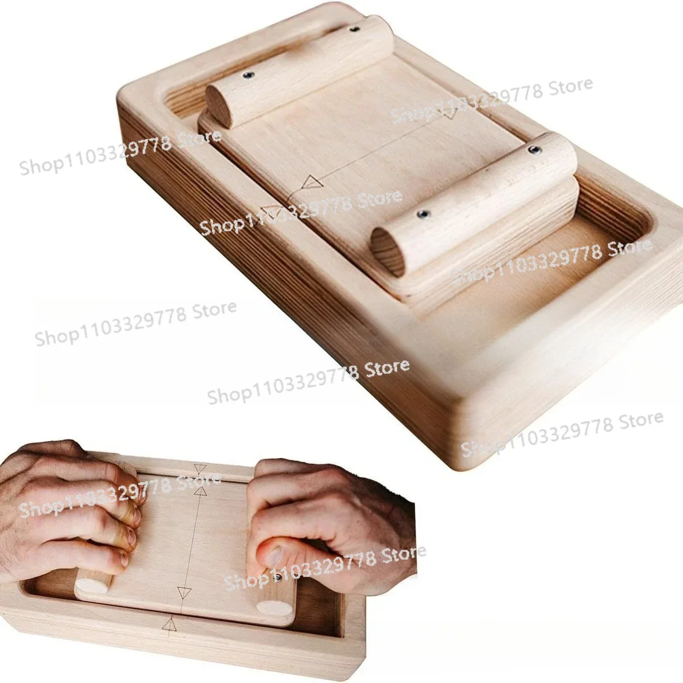 Finger wrist trainer Wooden finger wrist Strength trainer Tug of war Rock climbing competition Wrist wrestle toy
Finger wrist trainer Wooden finger wrist Strength trainer Tug of war Rock climbing competition Wrist wrestle toy