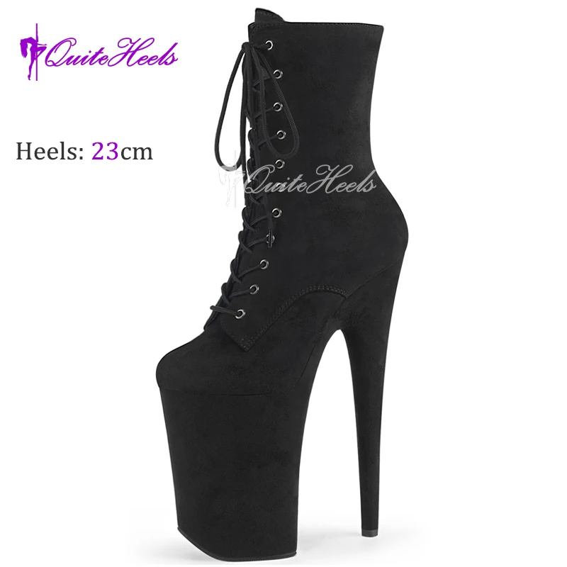 23CM pole dance with high heels and thick soles Ankle Boot Nightclub exotic sexy stripper ankle boots that attract attention
23CM pole dance with high heels and thick soles Ankle Boot Nightclub exotic sexy stripper ankle boots that attract attention
