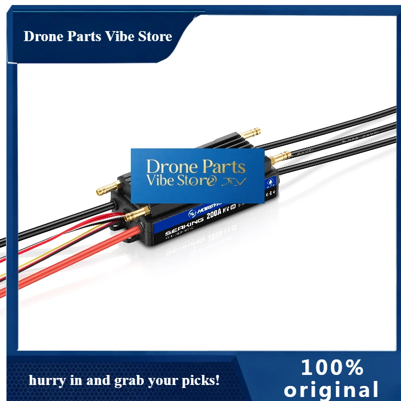 Drone Parts1pcs For HobbyWing Sea King SEAKING 200A HV V4 Ship Electrical Control
Drone Parts1pcs For HobbyWing Sea King SEAKING 200A HV V4 Ship Electrical Control