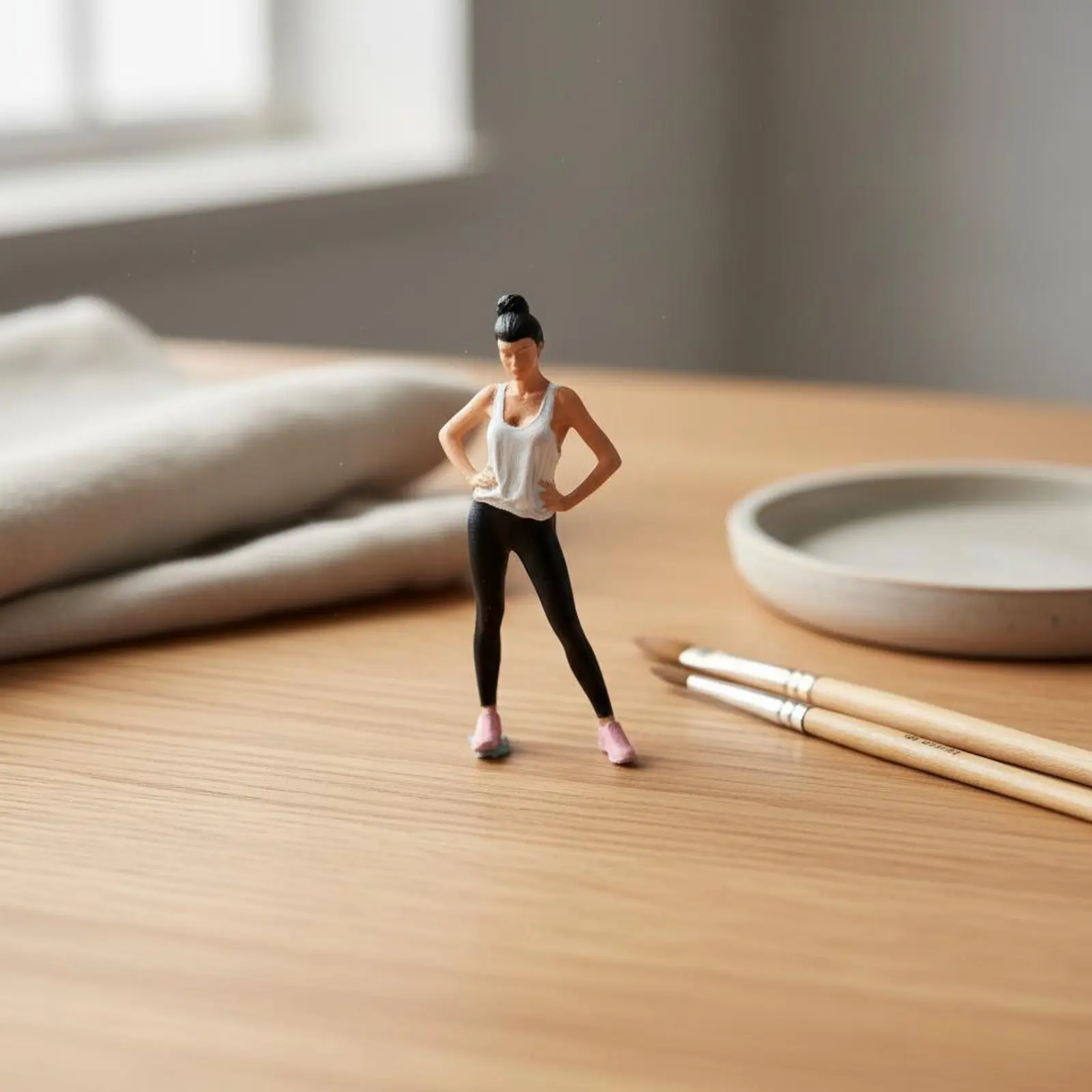 1:64 Sports Figure DIY Scene Mini Sports Figurine for Model Scene
1:64 Sports Figure DIY Scene Mini Sports Figurine for Model Scene