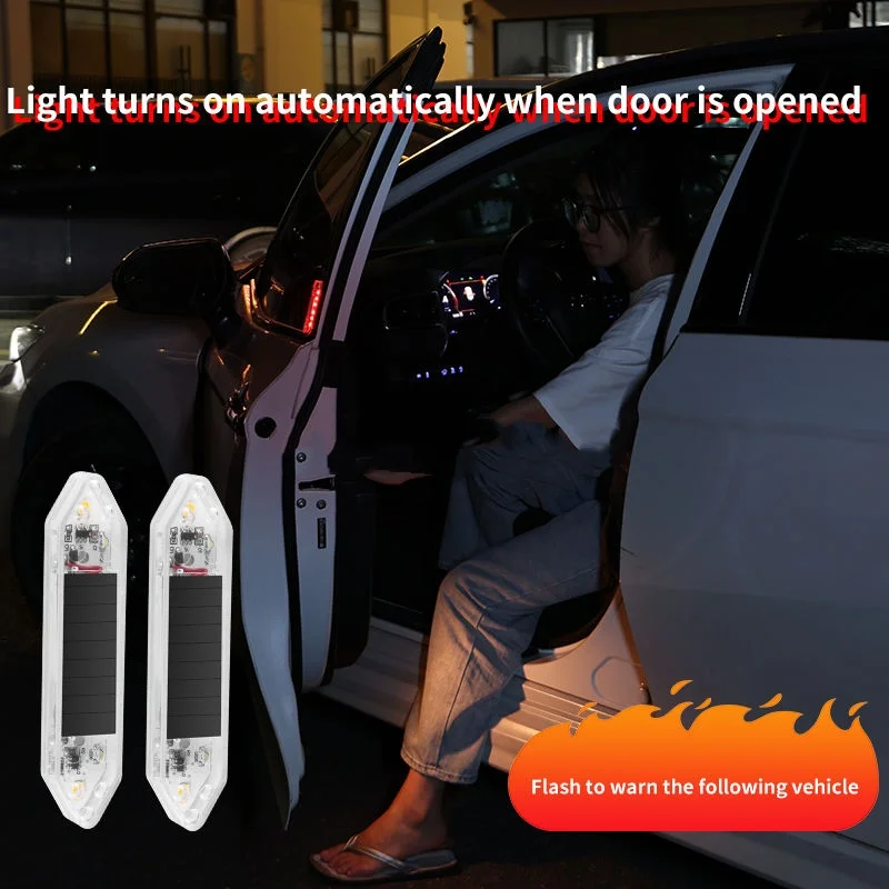 LED Door Flashing Warning Light Solar-Powered Frame Ambient Magnet Light Anti-collision Door Opening Sensor Night Indicator Lamp
LED Door Flashing Warning Light Solar-Powered Frame Ambient Magnet Light Anti-collision Door Opening Sensor Night Indicator Lamp