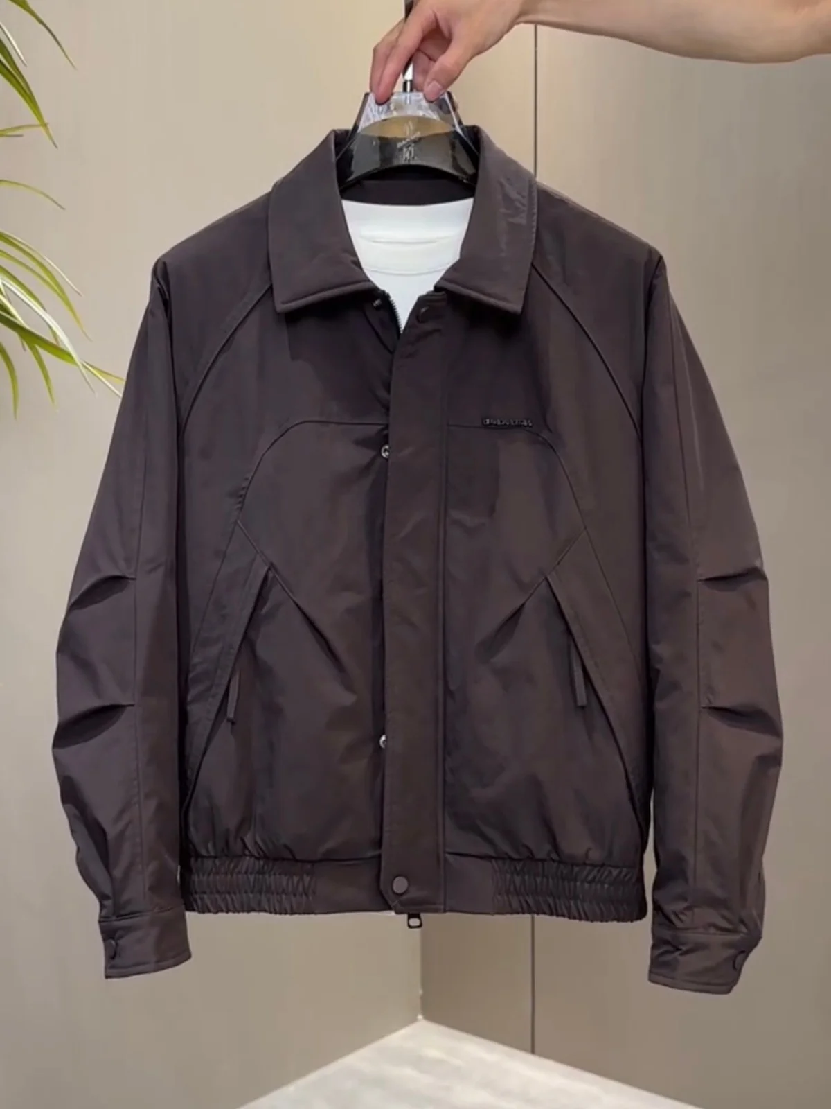 Men's Outdoor Autumn Winter Cotton Jaet Windproof Warmth Collar Workwear Sle Zipper Closure Casual Faion Long Sve
Men's Outdoor Autumn Winter Cotton Jaet Windproof Warmth Collar Workwear Sle Zipper Closure Casual Faion Long Sve