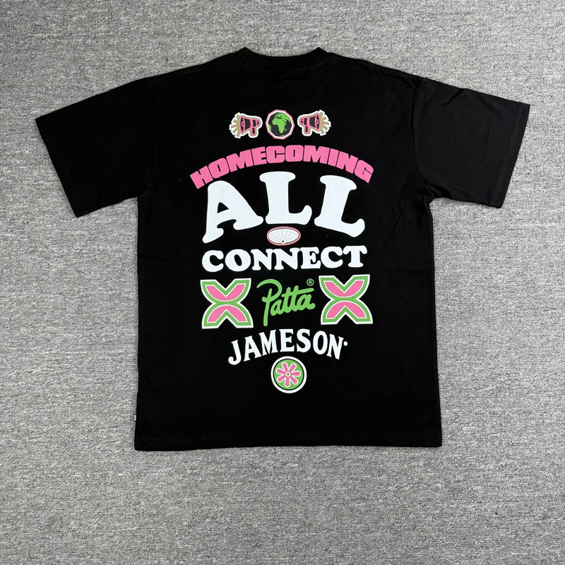 Patta Short Sleeve T-shirt Daily Loose Colorful Print Cotton Top Spring Summer New PATTA T Shirts
Patta Short Sleeve T-shirt Daily Loose Colorful Print Cotton Top Spring Summer New PATTA T Shirts